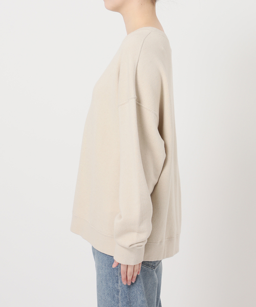 セール】リネンブレンドミニ裏毛プルオーバー（スウェット