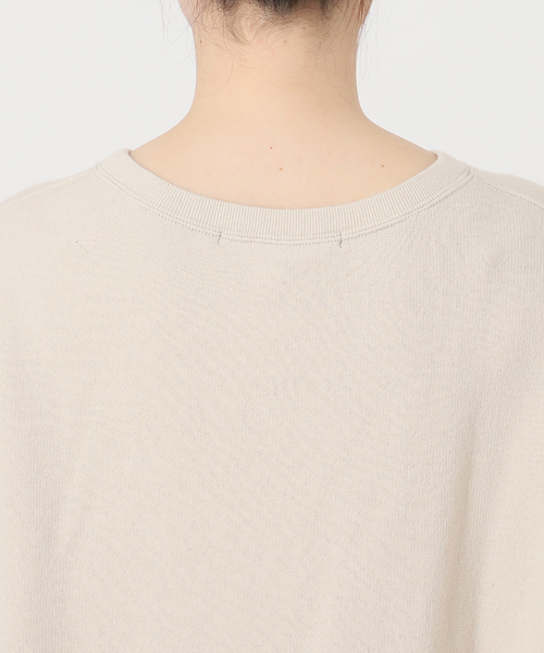 セール】リネンブレンドミニ裏毛プルオーバー（スウェット