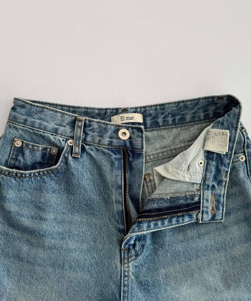 CANAL JEAN（キャナルジーン）の「El mar　ローウエストストレートデニムパンツ（デニムパンツ・レディース・ライトブルー・X-SMALL/SMALL/MEDIUM）」の12枚目の写真