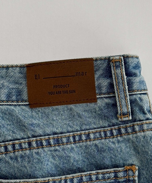 CANAL JEAN（キャナルジーン）の「El mar　ローウエストストレートデニムパンツ（デニムパンツ・レディース・ライトブルー・X-SMALL/SMALL/MEDIUM）」の13枚目の写真