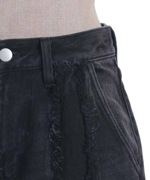 REZEN(リゼン)の「ロゴステッチフリンジデニム(デニムパンツ・メンズ・ダークパープル/ローズ/ブラック・SMALL/MEDIUM/LARGE)」の14枚目の写真