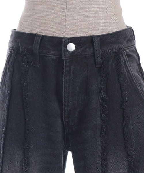 REZEN(リゼン)の「ロゴステッチフリンジデニム(デニムパンツ・メンズ・ダークパープル/ローズ/ブラック・SMALL/MEDIUM/LARGE)」の16枚目の写真