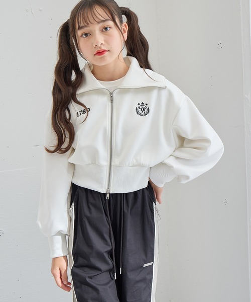 STONE  ジップスウェットジャケ ット刺繍ロゴ STONE ISLAND (ストーンアイランド) 裏毛 袖ロゴパッチ 無地
