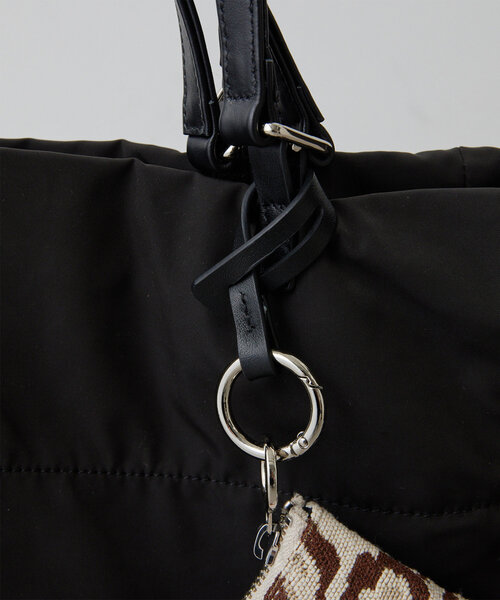 GALLARDAGALANTE（ガリャルダガランテ）の「【2.718】ダブルハンドルトートバッグ（トートバッグ・レディース・ブラック/キャメル/アイボリー・FREE）」の8枚目の写真