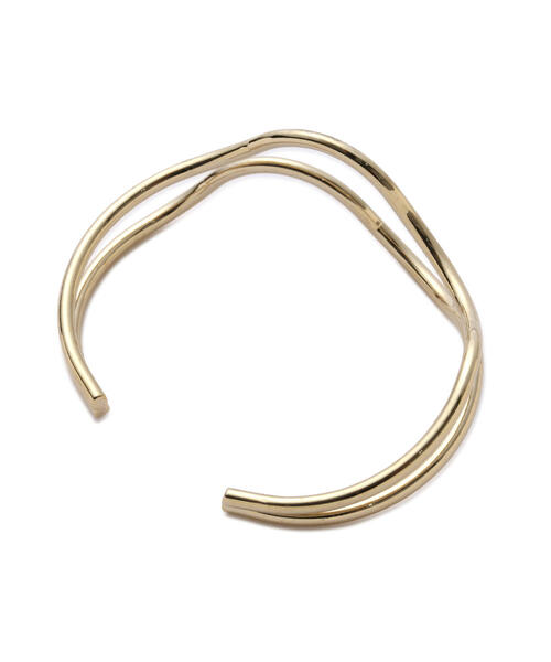 EDIT COLOGNE(エディットコロン)の「ニュアンスウェーブバングル(バングル/リストバンド・レディース・ゴールド・フリ-)」の3枚目の写真