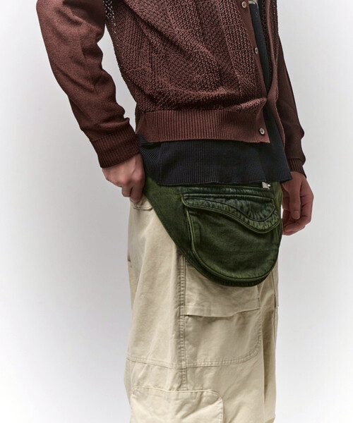 パラノイド バック PARANOID / パラノイド】ウォッシュド デニム ウエスト バッグ