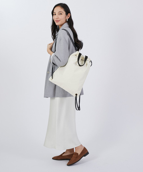 ■LeSportsac■CITY KNAPSACKアップタウン TH CITY KNAPSACKアップタウンサンドバー/ブラック（バック