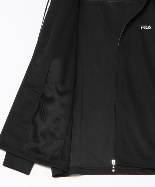 FILA（フィラ）の「《FILA》テープ付キジャージジャケット FDFGL0072（その他アウター・レディース・ブラック/ネイビー/ピンク・M/L/LL）」の5枚目の写真