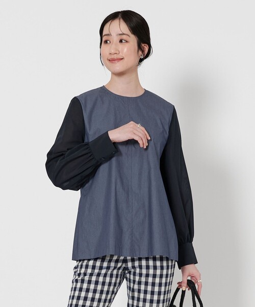 UNITED ARROWS（ユナイテッドアローズ）の「シアースリーブ ブラウス