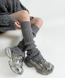 UP START | 【LAMPOON】ボタンレッグウォーマー(レッグウォーマー)