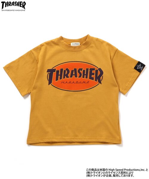 THRASHER(スラッシャー)の「【THRASHER】4柄Tシャツ(Tシャツ/カットソー・キッズ・イエロー/グリーン/オフホワイト/ブラック・100/120/140/160)」の20枚目の写真
