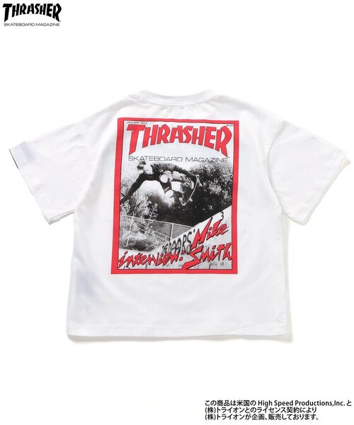 THRASHER(スラッシャー)の「【THRASHER】4柄Tシャツ(Tシャツ/カットソー・キッズ・イエロー/グリーン/オフホワイト/ブラック・100/120/140/160)」の15枚目の写真