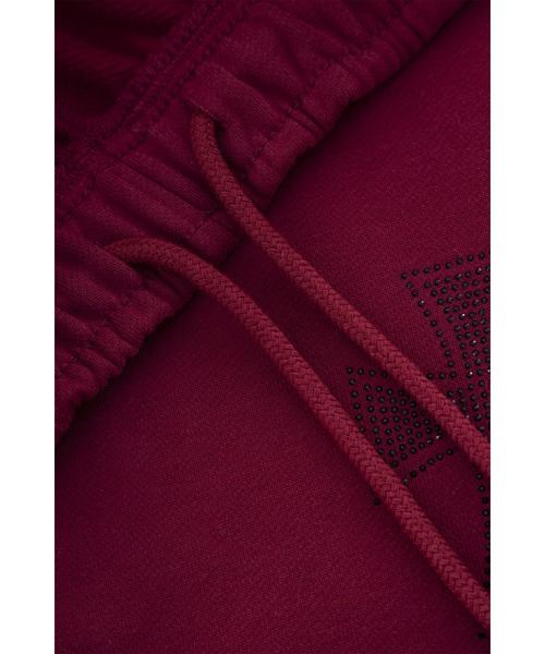 UNKNOWN LONDON（アンノウン・ロンドン）の「スウェットパンツ｜DARK REDxBLACK CROSS JOGGER｜Unknown London（スウェットパンツ・メンズ・レッド・XL/L/M/S/XS）」の5枚目の写真
