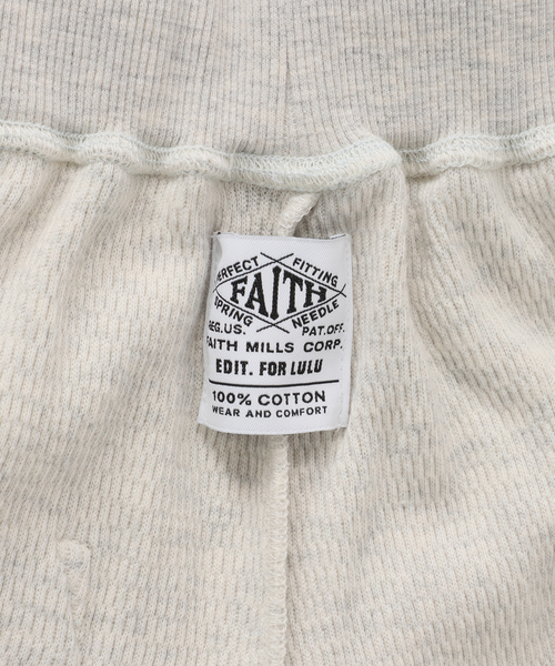 【専用】EDIT.FOR LULU サーマルカーディガンとショートパンツセット 専用】EDIT.FOR LULU サーマルカーディガンとショートパンツ