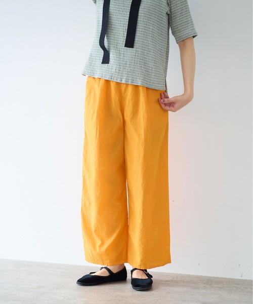★専用★ペチパンツ キュプラ 3枚セット イエロー ピンク yuni（ユニ ）の「△コットンキュプラ プロダクトダイ ワイド