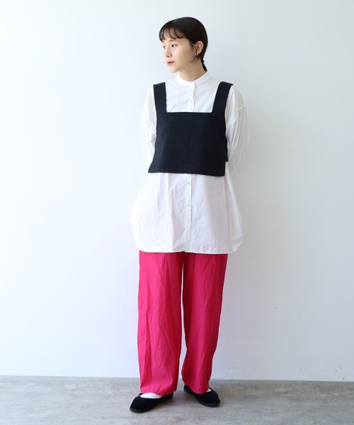 △コットンキュプラ プロダクトダイ ワイドペチパンツ（その他