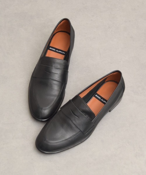 ANGEL ALARCON】ラウンドトウベーシックローファー(D51606