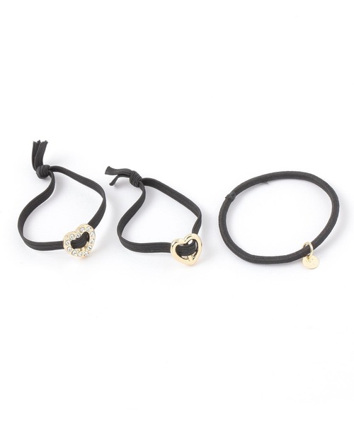 niko and...（ニコアンド）の「ハート3SETヘアゴム（ヘアゴム・レディース・イエロー/グレー・0）」の7枚目の写真