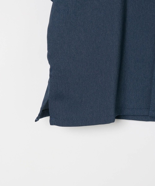 FOUND GOOD（ファウンドグッド）の「B/デニムライクカイキンSH（シャツ/ブラウス・キッズ・ネイビー/ブルー系2/アイボリー・120cm/130cm/140cm/150cm）」の11枚目の写真