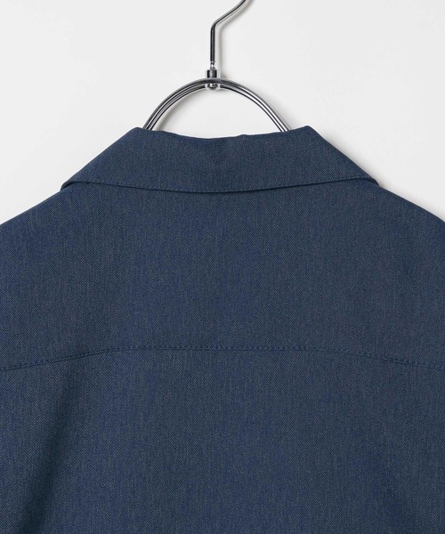 FOUND GOOD（ファウンドグッド）の「B/デニムライクカイキンSH（シャツ/ブラウス・キッズ・ネイビー/ブルー系2/アイボリー・120cm/130cm/140cm/150cm）」の13枚目の写真