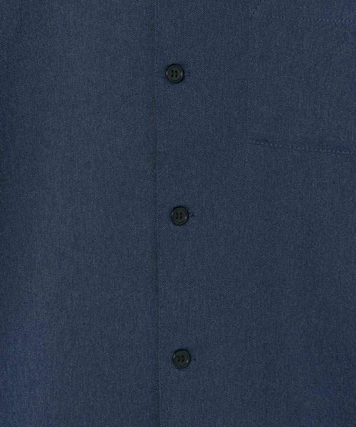 FOUND GOOD（ファウンドグッド）の「B/デニムライクカイキンSH（シャツ/ブラウス・キッズ・ネイビー/ブルー系2/アイボリー・120cm/130cm/140cm/150cm）」の15枚目の写真