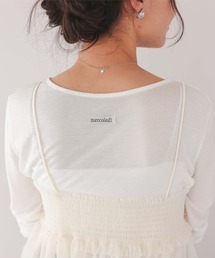 titivate | 前後2wayタグ付きロングスリーブTシャツ(Tシャツ/カットソー)