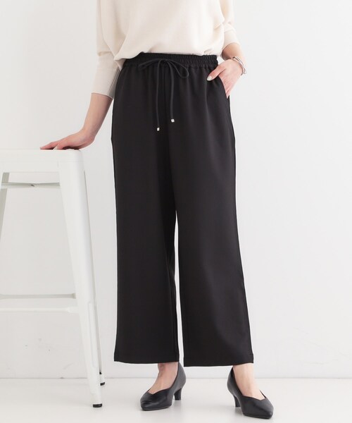 DRESKIP(ドレスキップ)の「【洗える/S-LL】ワイドイージーパンツ(その他パンツ・レディース・ブラック/ホワイト系その他3/グレー系2・01/02/03/04)」の2枚目の写真