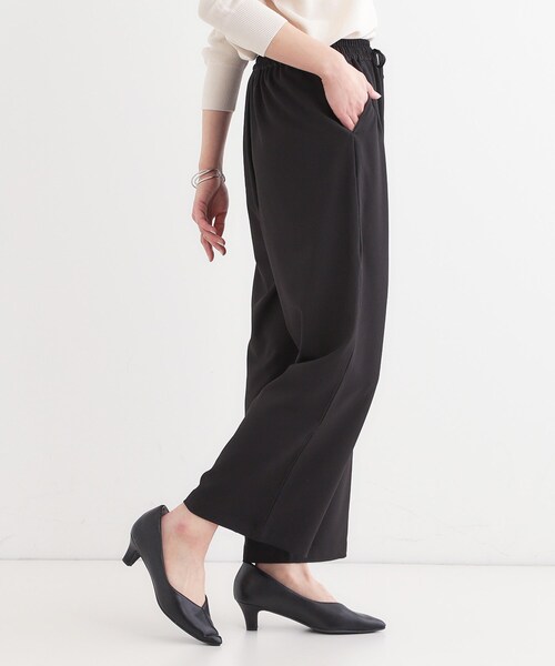 DRESKIP(ドレスキップ)の「【洗える/S-LL】ワイドイージーパンツ(その他パンツ・レディース・ブラック/ホワイト系その他3/グレー系2・01/02/03/04)」の5枚目の写真