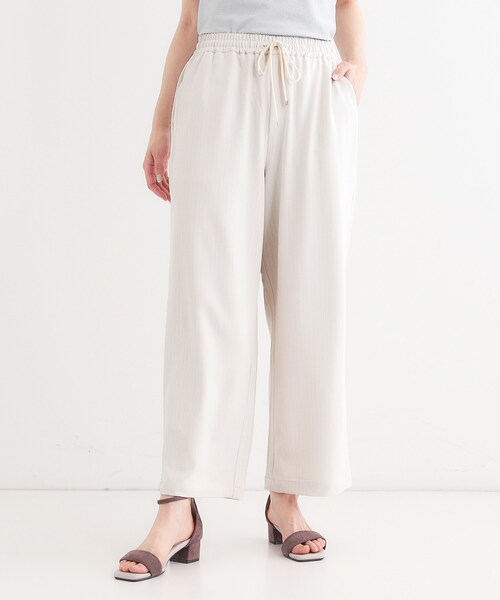 DRESKIP(ドレスキップ)の「【洗える/S-LL】ワイドイージーパンツ(その他パンツ・レディース・ブラック/ホワイト系その他3/グレー系2・01/02/03/04)」の8枚目の写真