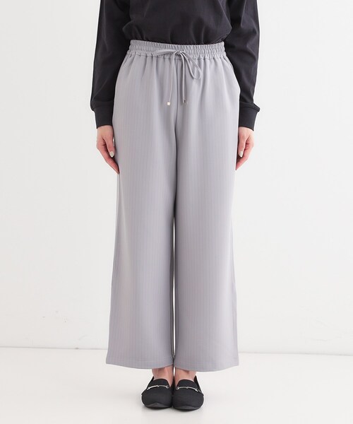 DRESKIP(ドレスキップ)の「【洗える/S-LL】ワイドイージーパンツ(その他パンツ・レディース・ブラック/ホワイト系その他3/グレー系2・01/02/03/04)」の16枚目の写真