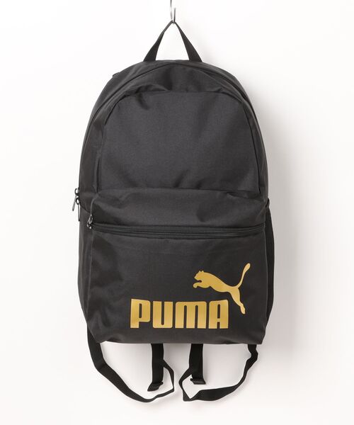 PUMA（プーマ）の「《PUMA》PUMA PHASE ﾊﾞｯｸﾊﾟｯｸ（バックパック/リュック・メンズ・グリーン系/ブルー系その他/パープル/レッド系/ライトブルー/ブラック×ホワイト/ネイビー/ブラック×ゴールド/オリーブ/グレー系その他/ブルー/ブラック×パープル・フリー）」の4枚目の写真