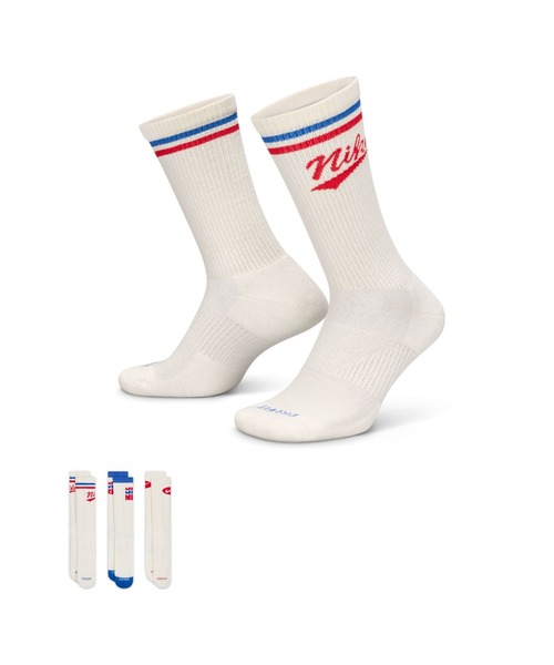 レッグウェア Nike Patta Crew Socks (2 Pairs) 25-27cm Patta x Nike Crew Socks 2-pack (White/Black)