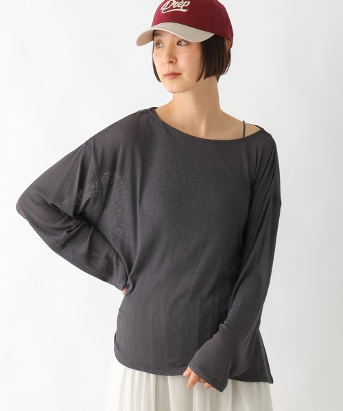 ui ページ LEPSIM（レプシィム） tシャツ 2WAYネックロンT 286172 レディース