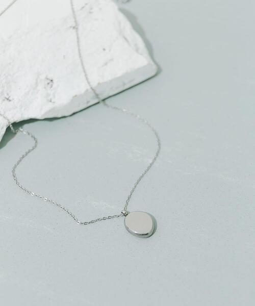SMELLY（スメリー）の「ステンレスオーバルトップネックレス（ネックレス・レディース・ゴールド/シルバー・-）」の13枚目の写真
