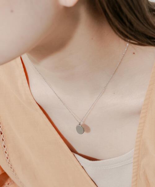 SMELLY（スメリー）の「ステンレスオーバルトップネックレス（ネックレス・レディース・ゴールド/シルバー・-）」の15枚目の写真