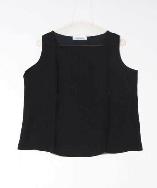 BLANC FICELLE(ブランフィセル)の「大人のナチュラル服◇シワ加工タンクトップ(タンクトップ・レディース・ピンク/ホワイト/グレー/ブラック/イエロー×グリーン・M/L/XL)」の17枚目の写真