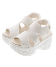 【厚底】【スポサン】厚底ボリュームソールスポーツサンダル(210-52350)JELLY BEANS(ジェリービーンズ)