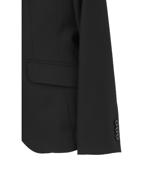 AOYAMA（アオヤマ）の「【ベーシックなデザインのジャケット】自宅で洗える！１つボタンテーラードジャケット｜オフィス＆通勤＆入卒＆オケージョン｜セットアップ着用可（スーツジャケット・レディース・ブラック・15号/13号/11号/9号）」の16枚目の写真