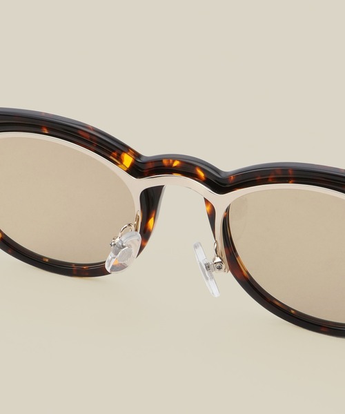 ROPE'（ロペ）の「ウェリントンフレームUVカットグラス/ケースセット（サングラス・レディース・ブラック/ダークブラウン・FREE）」の5枚目の写真