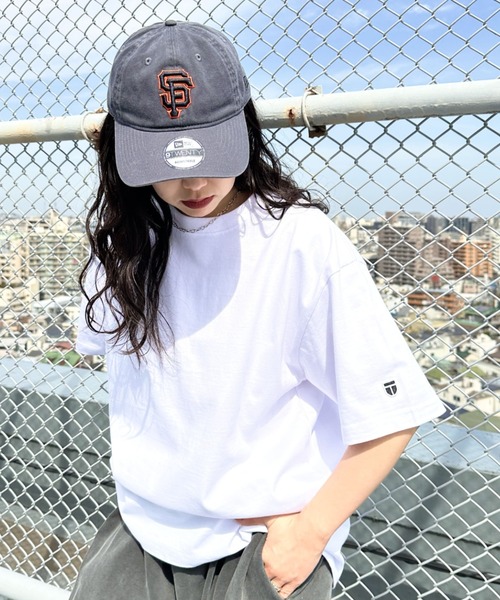 NEWTRAL PRODUCTS(ニュートラルプロダクツ)の「NEWTRAL(ニュートラル)/207 9.8oz スーパーヘビーエンブレムT/サイズ展開多数 コットン 無地 半袖 Tシャツ(Tシャツ/カットソー・レディース・ブラック/グレー/ネイビー/ホワイト・XL/XXL/S/M/L)」の9枚目の写真