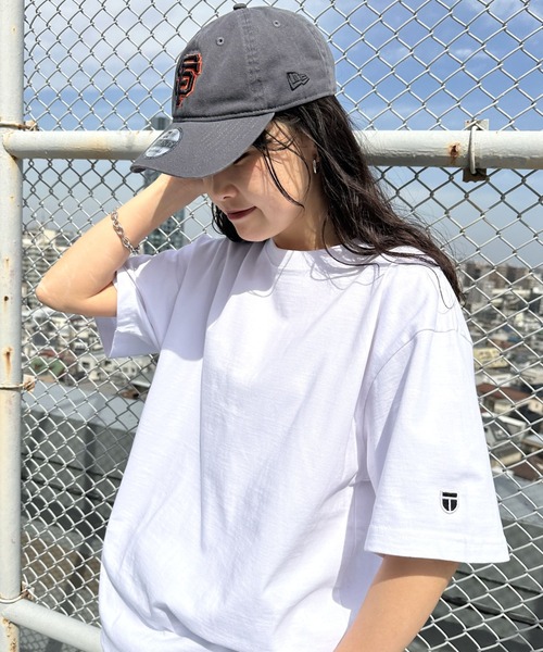 NEWTRAL PRODUCTS(ニュートラルプロダクツ)の「NEWTRAL(ニュートラル)/207 9.8oz スーパーヘビーエンブレムT/サイズ展開多数 コットン 無地 半袖 Tシャツ(Tシャツ/カットソー・レディース・ブラック/グレー/ネイビー/ホワイト・XL/XXL/S/M/L)」の8枚目の写真
