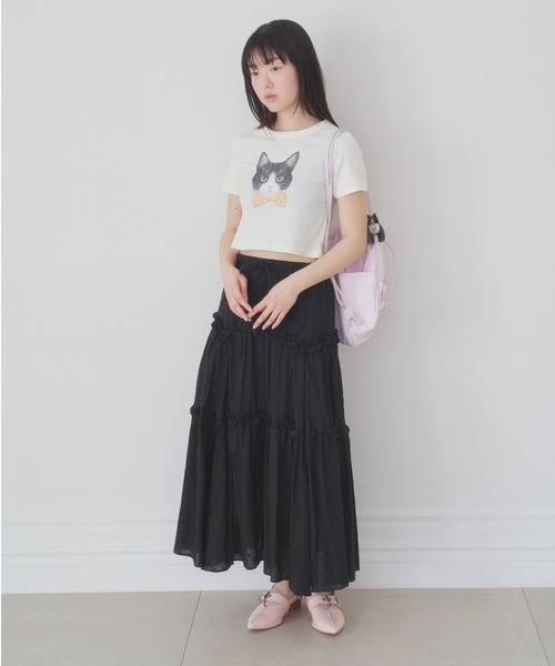 tシャツ 「上國料萌衣コラボ」HanaプリントTシャツ（UNISEX） レディース 上國料萌衣コラボ】HanaプリントTシャツ（UNISEX）（Tシャツ