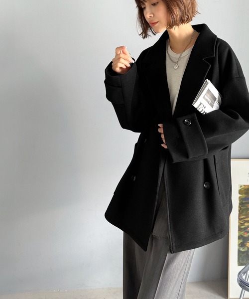 セール】トレンドを先取り♪こなれ感UP、ダブルボタンジャケット