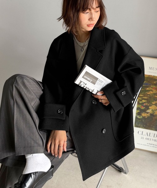 セール】トレンドを先取り♪こなれ感UP、ダブルボタンジャケット