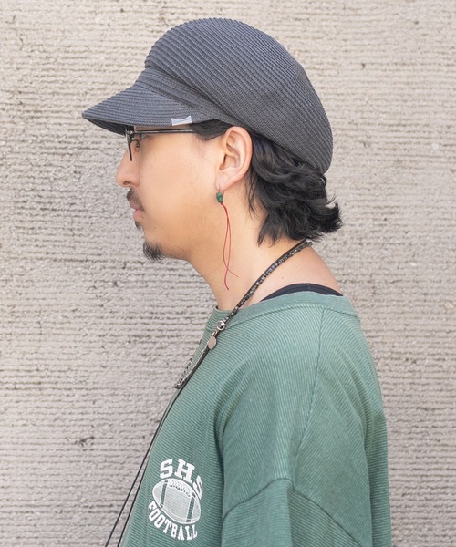 CA4LA(カシラ)の「CL CAS WASH5(キャスケット・メンズ・ブラック/ベージュ/チャコールグレー・ONESIZE)」の6枚目の写真