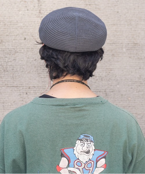 CA4LA(カシラ)の「CL CAS WASH5(キャスケット・メンズ・ブラック/ベージュ/チャコールグレー・ONESIZE)」の7枚目の写真