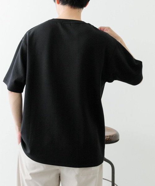ITEMS URBANRESEARCH（アイテムズ アーバンリサーチ）の「Art Graphic ポンチTシャツ Wind（Tシャツ/カットソー・メンズ・ブラック/ホワイト・MEDIUM/LARGE）」の13枚目の写真
