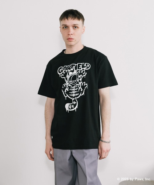 ROOPTOKYO(ループトウキョウ)の「GARFIELD TEE ガーフィールド Tシャツ ユニセックス(Tシャツ/カットソー・メンズ・ブラック/ホワイト・M/L/XL)」の22枚目の写真