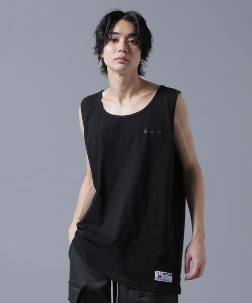 DANKE SCHON(ダンケシェーン)の「【WEB&DEPOT限定】DankeSchon/ダンケシェーン/16OE TANKTOP LOGO(タンクトップ・レディース・ホワイト/ブラック・M/L/S)」の2枚目の写真