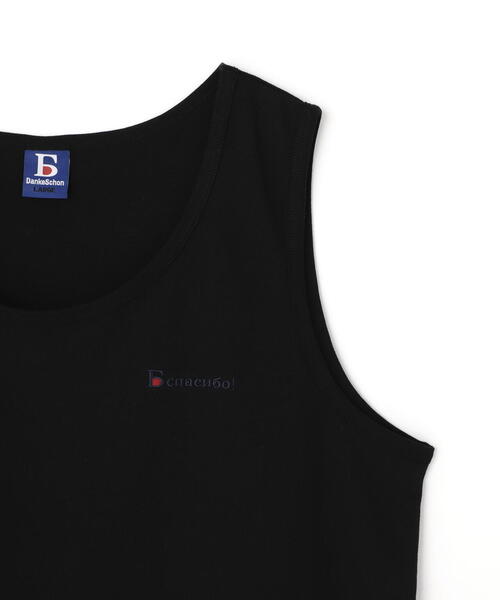 DANKE SCHON(ダンケシェーン)の「【WEB&DEPOT限定】DankeSchon/ダンケシェーン/16OE TANKTOP LOGO(タンクトップ・レディース・ホワイト/ブラック・M/L/S)」の7枚目の写真